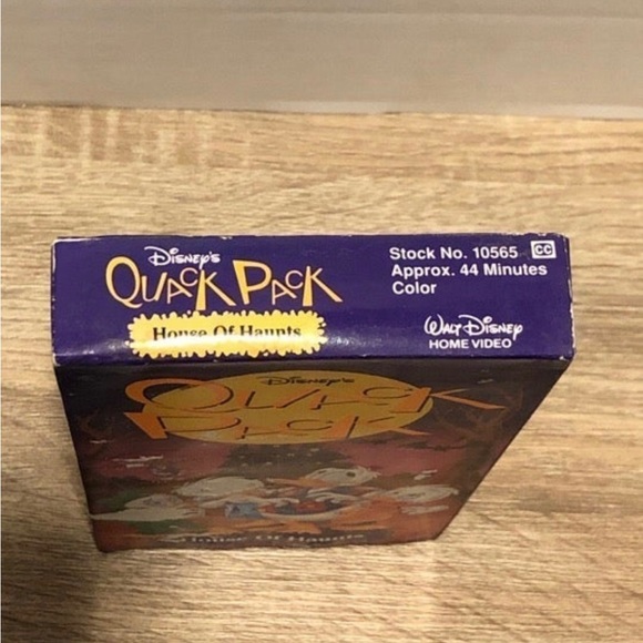 1997 Quack Pack House of Haunts VHS Animated Disney Donald Duck Halloween Video - Picture 3 of 9